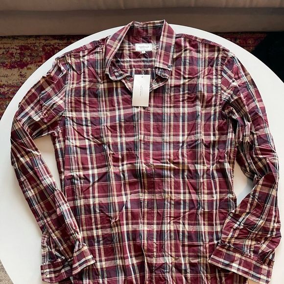 Frank & Oak Other - Frank and Oak Cotton Plaid Button Down Shirt